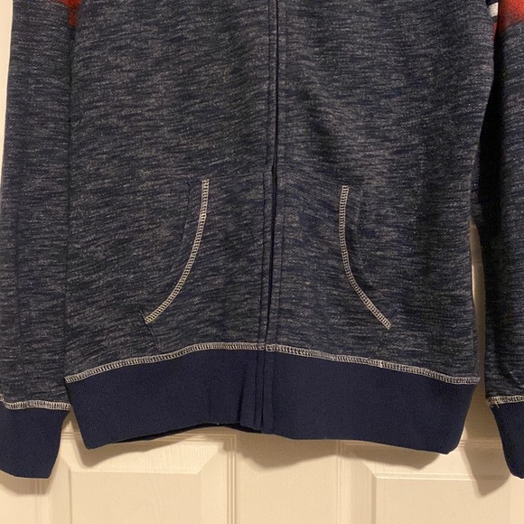 EUC Woman’s Zip Up Hooded Patriots Sweatshirt - Picture 3 of 8